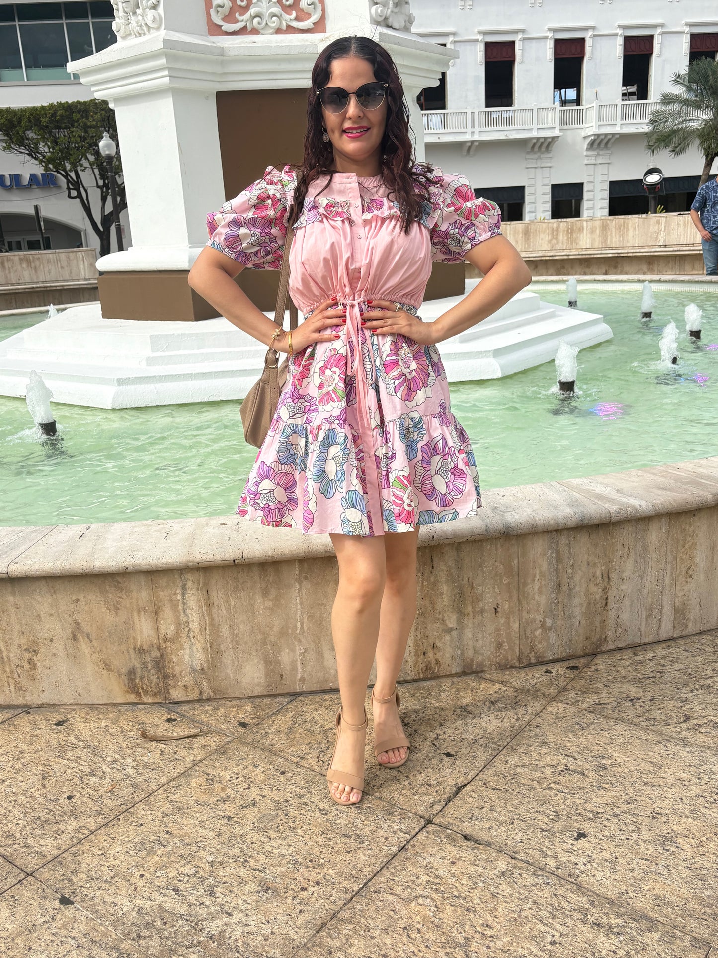 Vestido Rosa Primavera