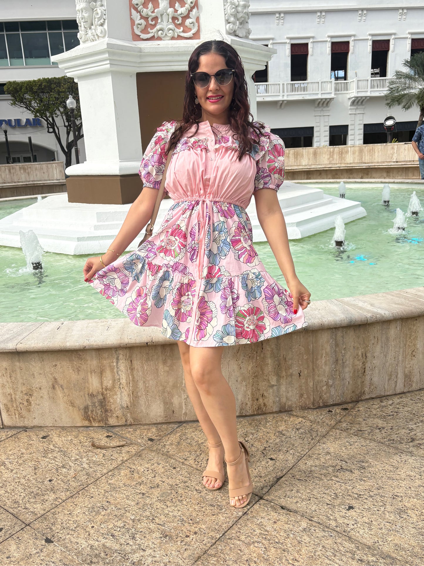 Vestido Rosa Primavera