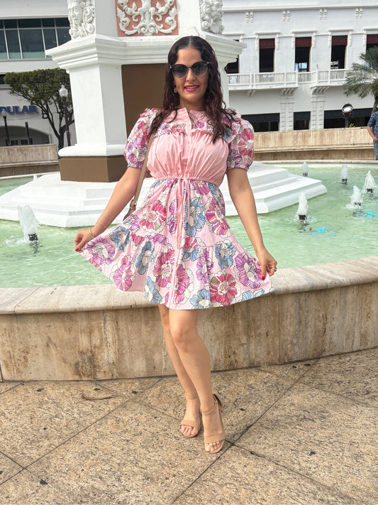 Vestido Rosa Primavera